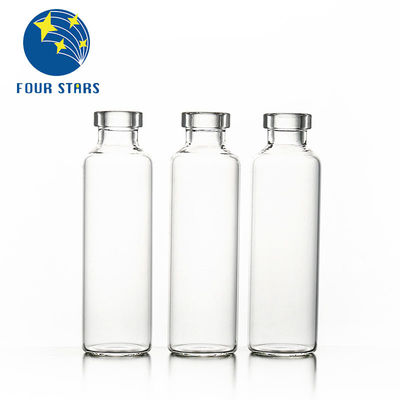 USP 투명 소다 석회 유리 20ml 헤드 스페이스 바이알