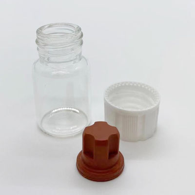 동결 건조 분말을 위한 7ml 나사 모자 작은 유리병 직경 21.9mm