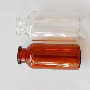 고무 마개 갈색 주입 유리 병 7ml