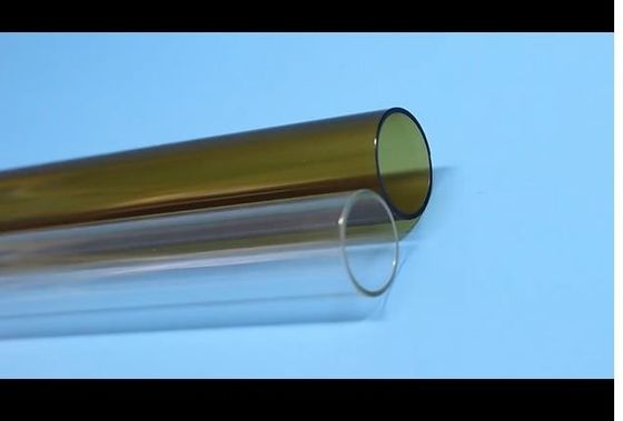 의학분야용 1ml-20ml을 관을 다는 명백하거나 호박색 중간색 유리 붕규산염