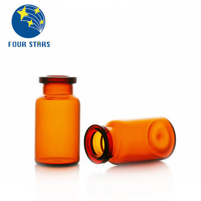 제약 2ml 5ml 7ml 10ml 15ml 20ml 30ml 투명 호박색 유리 관형 주입 바이알
