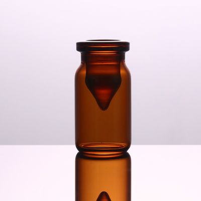 강선을 가진 1ml 3ml 명확한 붕규산 시럽 약제 유리병
