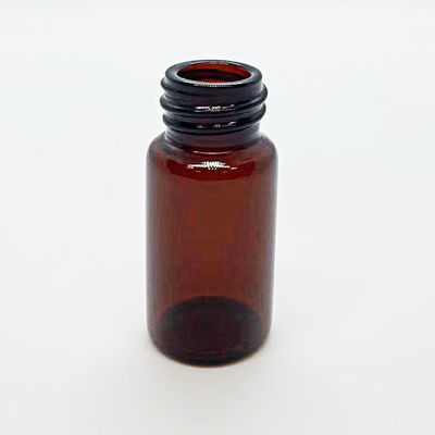 충격 강도 호박색 약제 유리병 3ml 나사 목 작은 유리병