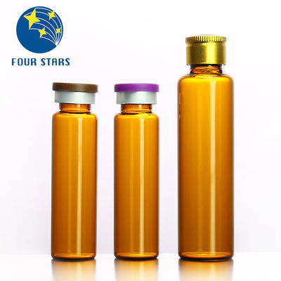 소다 석회 유리 구강 액체 병 20ml ISO15378
