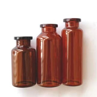 작은 호박색 유리관 바이알 2ml-50ml AQL 수준