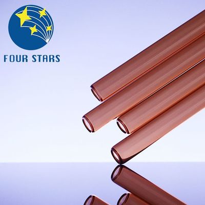고광택 호박색 유리관 소형 시험관 1-20ml