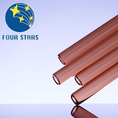 중성 붕규산 착색 호박색 유리관 1ml-20ml 유리 실린더 관
