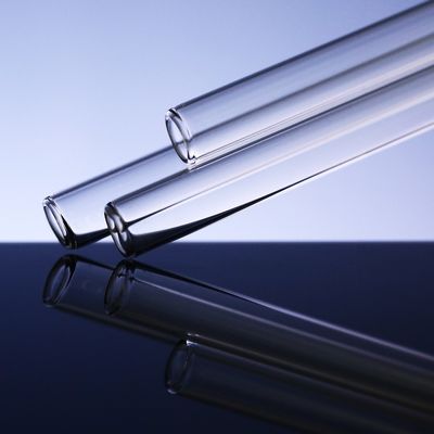 높은 굴절률 둥근 붕규산 유리관 1250-1800mm 길이